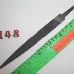 6" Warding File Smooth Disston USA