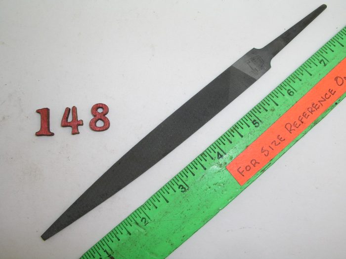 6" Warding File Smooth Disston USA - Image 1