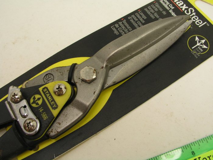 Stanley 14-566 Max Steel Long Cut Snips - Image 3
