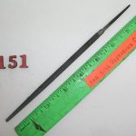 6" Round Taper File Bastard Nicholson USA