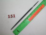 6" Round Taper File Bastard Nicholson USA - Image 2