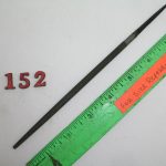 6" Round Taper File Bastard Atkins USA