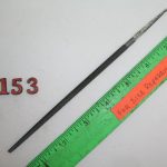 6" Round Taper File Bastard Heller USA