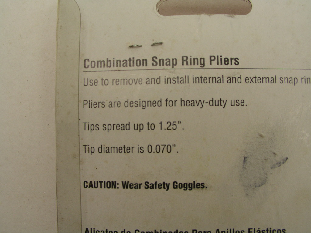 OLYMPUS DIGITAL CAMERA Snap Ring Pliers KD Tools 1715 - Image 2