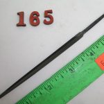 4" Triangle Slim Taper File Nicholson USA
