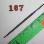 4" Triangle Extra Slim Taper File Nicholson USA