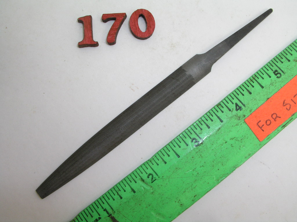 OLYMPUS DIGITAL CAMERA 4" Half Round File Second Disston USA - Image 1