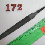 4" Half Round File Smooth Lenox USA