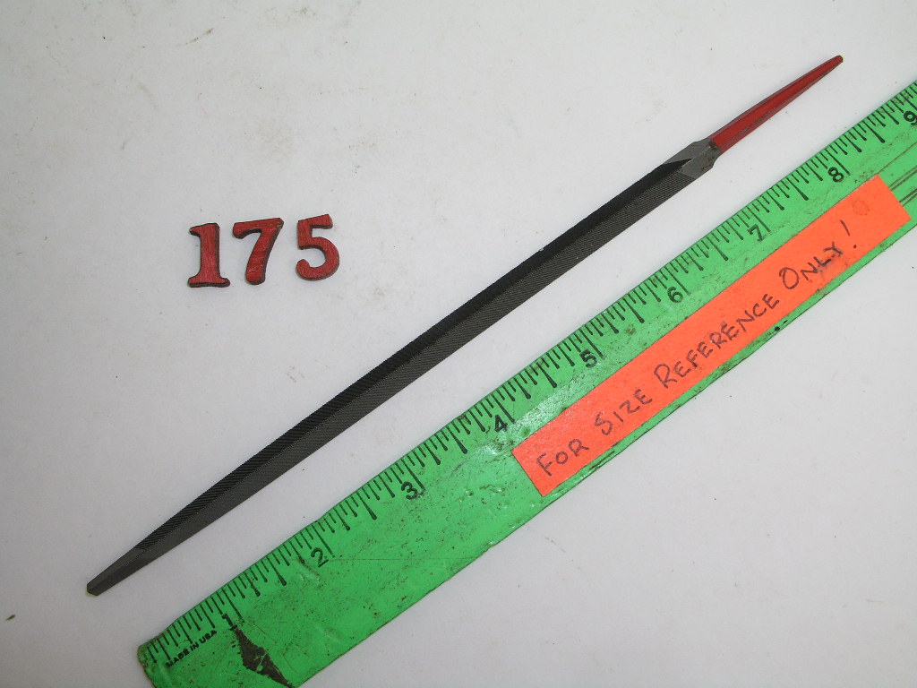 OLYMPUS DIGITAL CAMERA 7" Triangle Taper File Simonds USA - Image 1