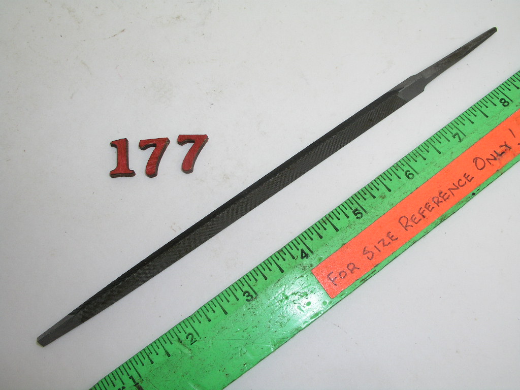 OLYMPUS DIGITAL CAMERA 7" Triangle Slim Taper File Atkins USA - Image 2