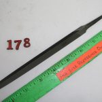 7" Triangle Regular Taper File Disston USA
