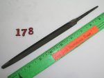 7" Triangle Regular Taper File Disston USA - Image 2