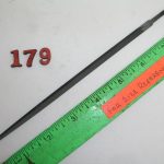 7" Triangle Double Extra Slim Taper File Atkins USA