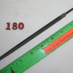 7" Triangle Extra Slim Taper File Disston USA