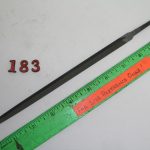 8" Triangle Double Slim Taper File Atkins USA