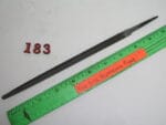 8" Triangle Double Slim Taper File Atkins USA - Image 3
