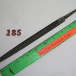 8" Triangle Slim Taper File Nicholson USA