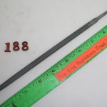 8" Round Taper File Bastard Fuller