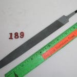 8" Flat Taper Mill File Fuller