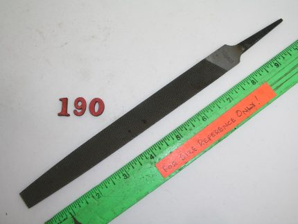 8" Flat Taper File Bastard Atkins USA