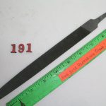 8" Flat Taper Mill File Bastard Nicholson Black Diamond USA