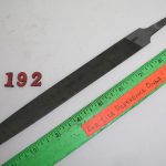 8" Flat Taper Mill File Bastard Nicholson USA