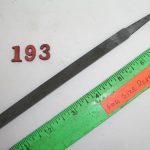 6" Pillar File Smooth Disston USA