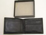 Guess Genuine Leather Bi-Fold Wallet