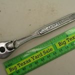 Vintage 1/4" Drive Craftsman Ratchet V43185 with Oil Port