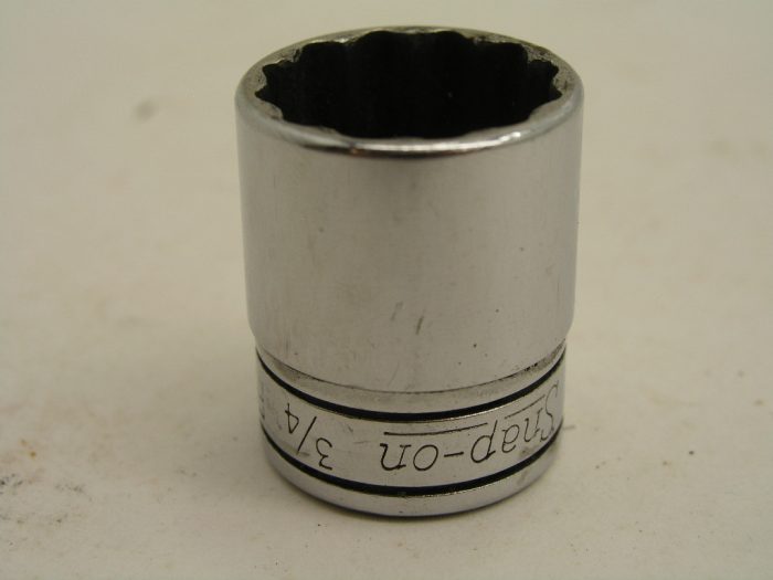 3/4"   3/8" Drive 12pt Socket Snap On F241 - Image 1