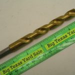 1/2" Dewalt Drill Bit Titanium Coating Reduced Split Point Pilot