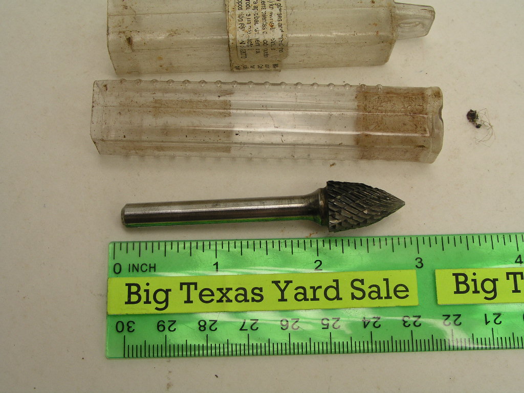 OLYMPUS DIGITAL CAMERA 1/4" Shank Carbide Bur Flame Shape - Image 2