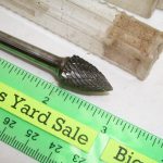 1/4" Shank Carbide Bur Flame Shape