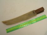 Old Homestead Filet Knife Stainless Wood Handle and Belt Sheath - Image 4