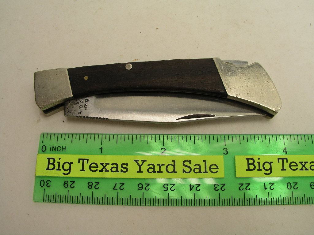 OLYMPUS DIGITAL CAMERA Vintage Kabar 1606 Folding Pocket Kife - Image 1