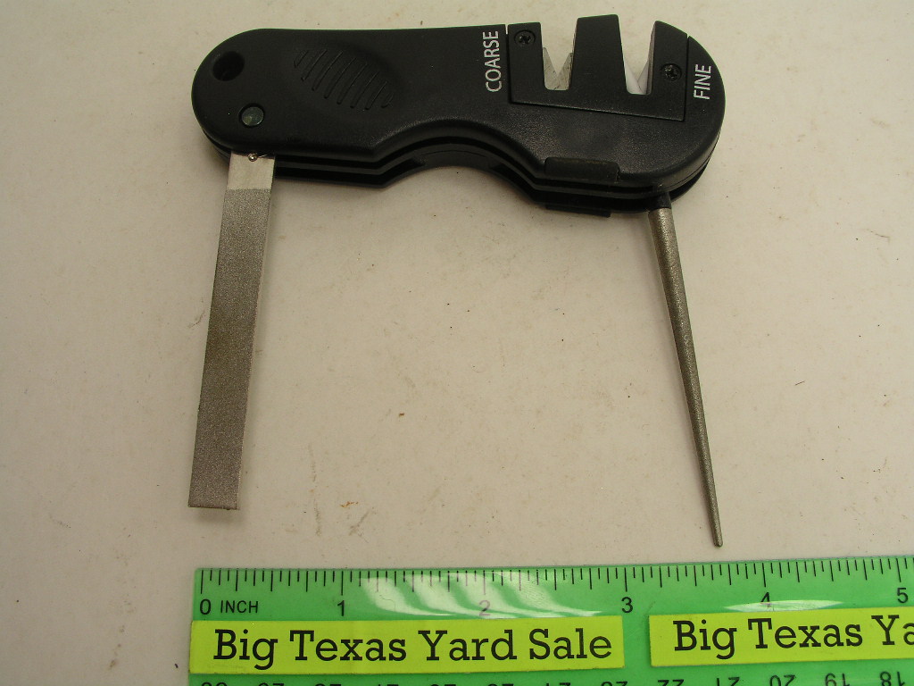 OLYMPUS DIGITAL CAMERA Accusharp 4 In 1 Diamond and Carbide Sharpener - Image 1