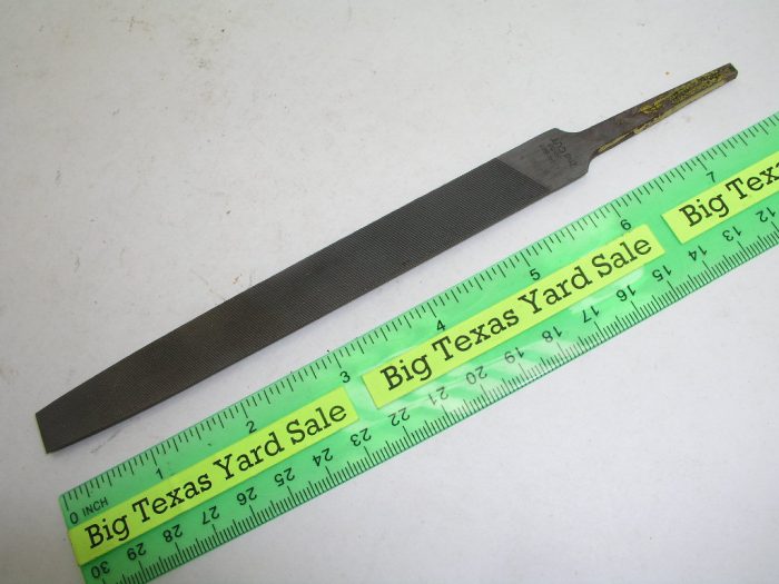 6" Half Round File Second Cut Grobet - Image 2