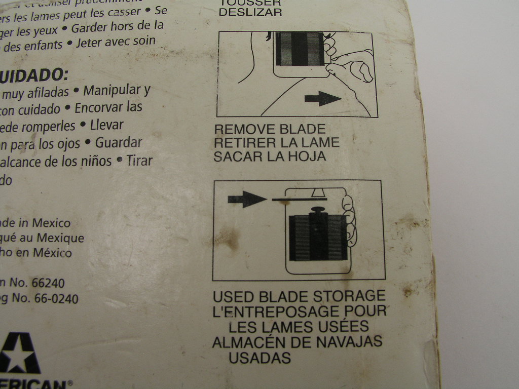 OLYMPUS DIGITAL CAMERA 100pcs American Line Utility Knife Blades - Image 3