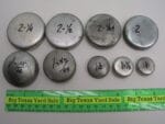 9pc Freeze Core Expansion Plug Lot Assorted Sizes