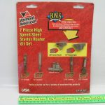 9pc Router Bit Set Vermont American 07862