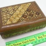 Japanese Yosegi Zaiku Mosaic Wood Box