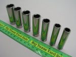 7pc Matco 1/4" Drive Deep Metric Size Socket Set - Image 2