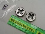 2pc Matco 3/8-24 & 3/8-16 Die Set Lot B