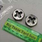 2pc Matco 3/8-24 & 3/8-16 Die Set Lot B