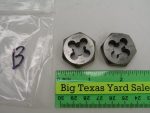 2pc Matco 3/8-24 & 3/8-16 Die Set Lot B - Image 2