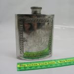 Vintage Selwin Pewter Hip Flask