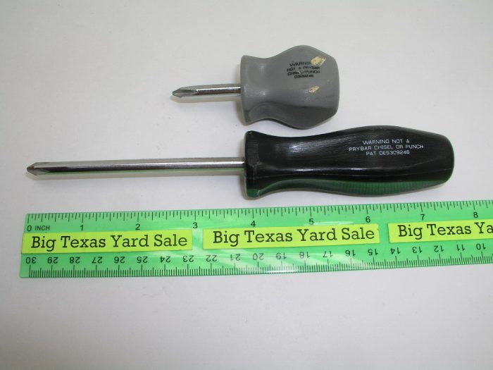 2pc Snap On #2 Phillips Screwdrivers - Image 3