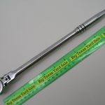 3/8" Drive Stanley 85-894 Long Handle Flex Head Ratchet