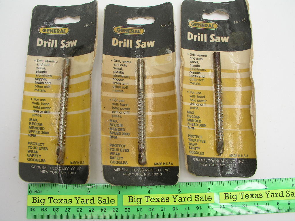 OLYMPUS DIGITAL CAMERA 3pcs 1/4" Drill Saw General #33 - Image 1