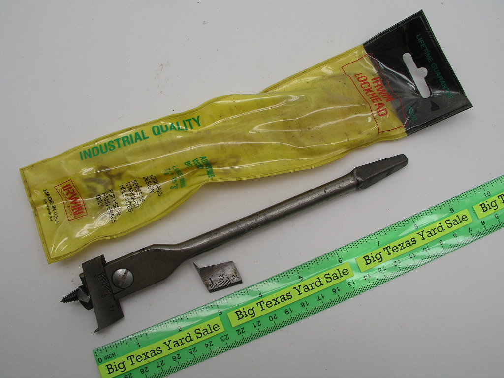 OLYMPUS DIGITAL CAMERA 7/8" to 3" Adjustable Auger Drill Bit Irwin 44202 - Image 1